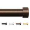 KAMANINA Bronze Curtain Rods 32 to 58 Inch (2.6-4.8 Feet),