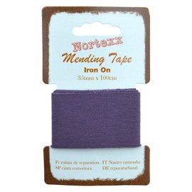 Nortexx Iron On Repair Tape-Navy, 100% Cotton, 14 x 8 x 1 cm