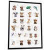 JUHMI ABC Poster for Children - Animals Alphabet Posters &