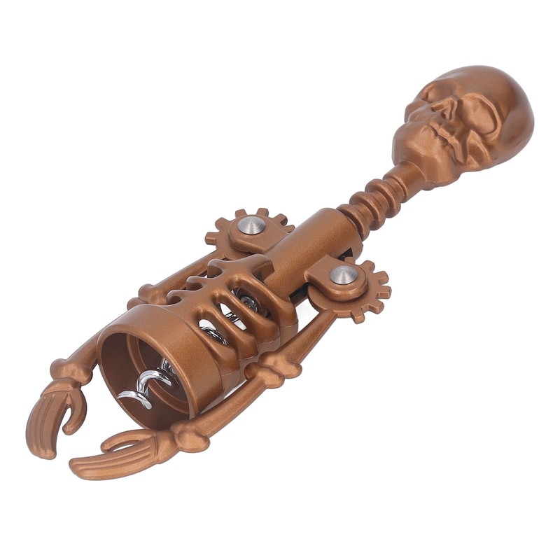 Skull Head Corkscrew Wine Bottle Opener Wine Opener for Birthdays