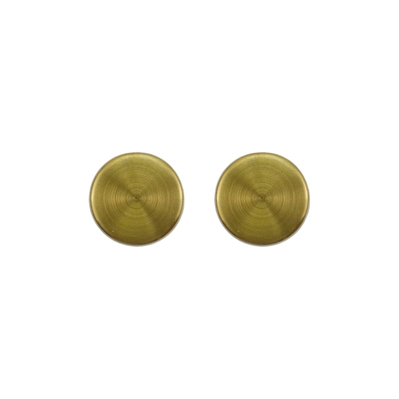 Rannb Decorative Mirror Screws Gold Cap Cover Nails 0.65"/16mm Cap