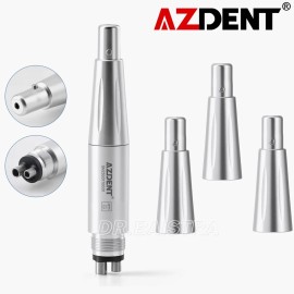 AZDENT 360 degree Dental Hygiene Prophy Handpiece Air Motor 4 Holes +Nose cone*3