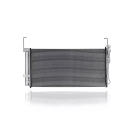 Cooling Direct A-C Condenser For/Fit 3030 01-06 Hyundai Santa Fe With Receiver & Dryer