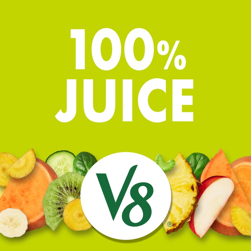V8 Deliciously Green 100% Fruit and Vegetable Juice, 8 fl