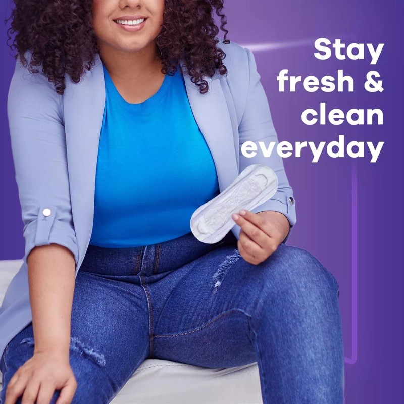 Always Xtra Protection 3-in-1 Daily Liners for Women, Extra Long,