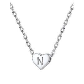 Silver Choker Necklaces for Women Name Necklace Sterling Silver Necklace Initial Necklace Mum Necklace