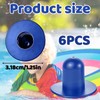 Pack of 6 Pool Sealing Plugs, Swimming Pool Pipe Plugs,