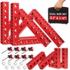 8Pcs Right Angle Clamps, 5.5" & 3.14" Precise Woodworking Corner