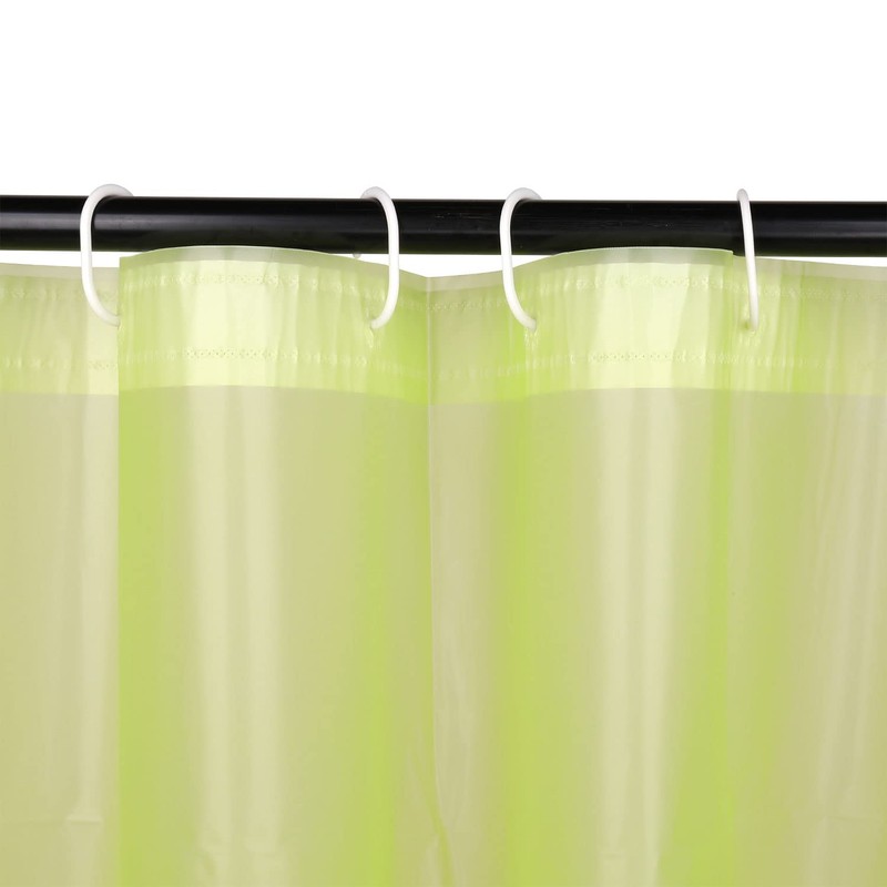 WedDecor Shower Curtains Mould Proof Resistant, Waterproof PEVA Shower Curtain