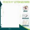 UPZDER Sheet Protectors 8.5 x11 Inch Clear Page Protectors for