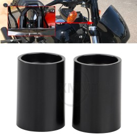 Unbranded 1.75" Black Riser Extensions For Harley 1" Handlebars Dyna Sportster 1200 883 US