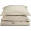 Clara Clark Duvet Cover Full Queen, Cream Beige