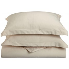 Clara Clark Duvet Cover Full Queen, Cream Beige