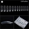 KADS Nail Tips 12 Sizes/10PCS Dual Nail Foam UV Gel
