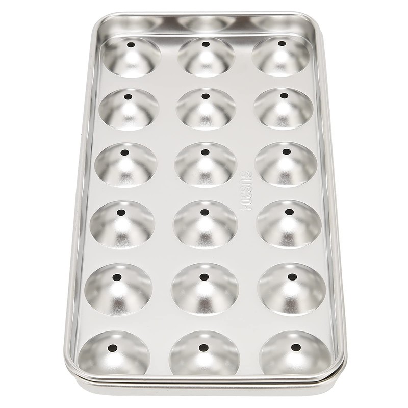 Ice Cube Tray, Stainless Steel Ice Mold, 304 Stainless Steel