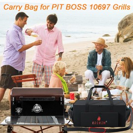EDIBIN Grill Carry Bag Fit for Pit BOSS 10697 TableTop Grill, Portable, Weather Resistant