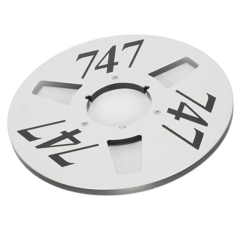 1/4 10.5 Inch Empty Tape Reel 3 Hole Aluminum Alloy