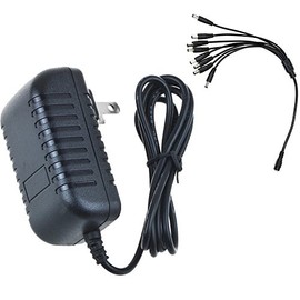 PK Power AC Adapter + 8 Plug Splitter for Snark SA-1 9v Power Supply & 3 SA-2 Daisy Chains-SA1 & 3 SA2s for Guitar Pedals