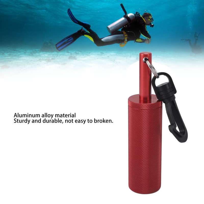 Signal Bell Diving Stick Noise Maker Crisp Sound Aluminum Alloy