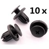 Tuqiang 10 Stück Rivets en plastique pour voitures Clip de