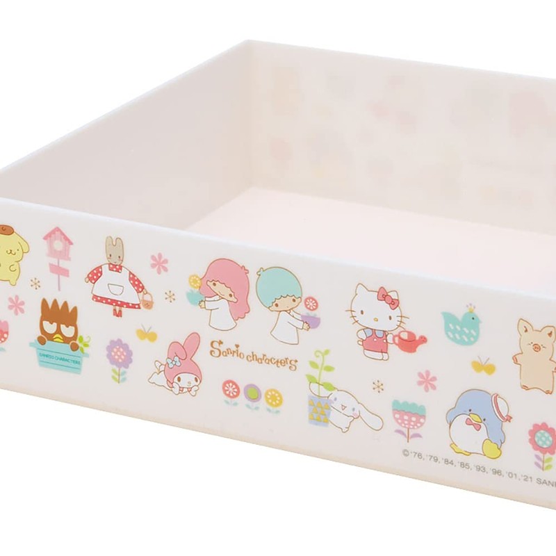 Sanrio 839400 Sanrio Characters Storage Container Box M