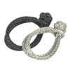 New Marine Dyneema D-2 Rope Shackle, 4 mm, Silver, Breaking