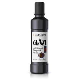 CARANDINI Glaze with Balsamic Vinegar of Modena –– Non-GMO, Vegan, Gluten-Free, No Added Sugar – Made in Italy, 8.45 Fl Oz