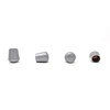 14mm Rubber Feet, Grey Tube End Caps, Pack of 4