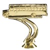 Crown Awards 6" School Bus Trophy - Classic School Bus