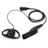 Walkie Talkie Earphone D Shape Comfortable Universal Earpiece Fit for