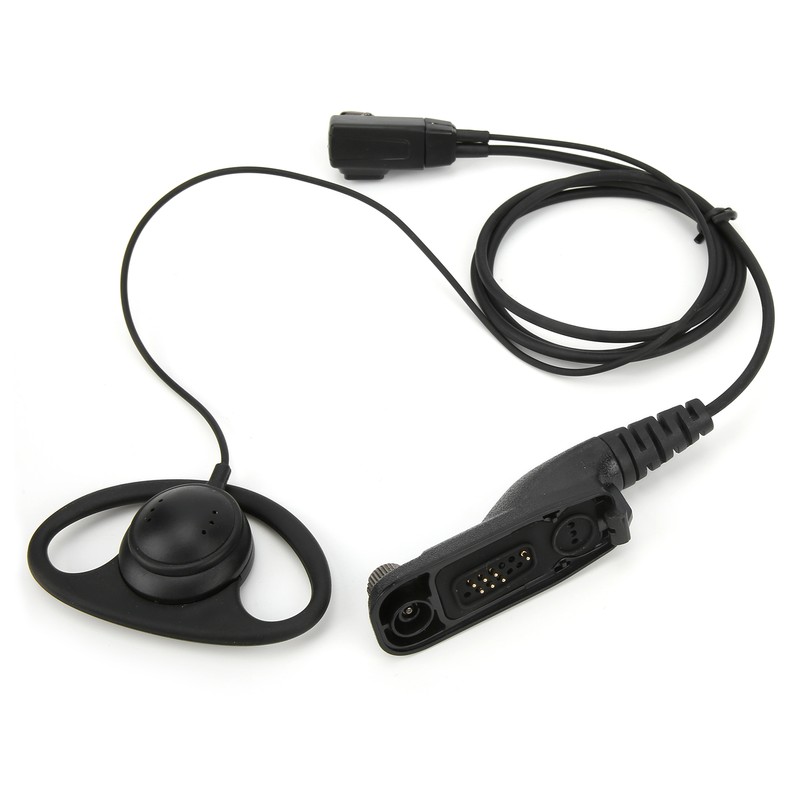 Walkie Talkie Earphone D Shape Comfortable Universal Earpiece Fit for