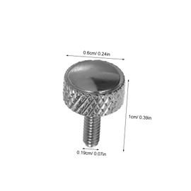 OSALADI 10pcs Vernier Calipers Locking Parts Knob Tightening Screw for Easy Replacement and High Precision Measurement