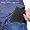 sesameless Pocket Notebook, A7 PU Leather Cover Small Pocket Notebook