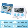 6 PACK Magnetic Digital Timers Loud Alarm Kitchen Timers for