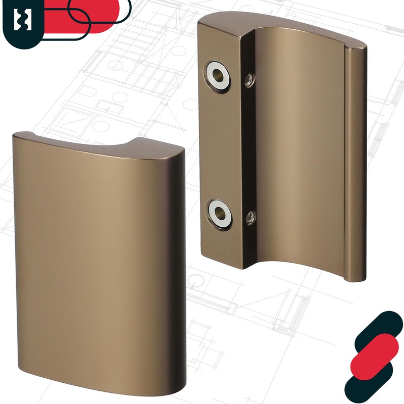 KOTARBAU Balcony Door Handle Gold Patio Door Handle DE LUXE