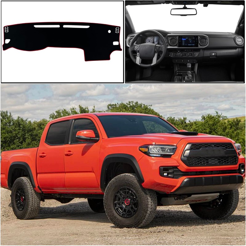 KEEGTBOX Dash Mat Cover Interior Dashboard Protection pad Compatible with