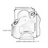 40mm Motorcycle Handlebar Riser Clamp Adapter Fit for Benelli 502C/TRK502/502X/752S/Leoncino