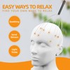 YEZY Head Massager 20 Fingers Head Scratcher Scalp Massager, Back