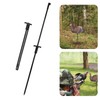 Archerest 2 Pcs Turkey Decoy Hunting Stakes, Portable Replacement Pole