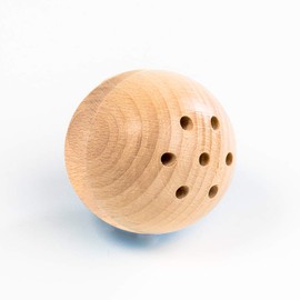 rewoodo Baelly Babyball Premium Motor Skills Baby Toy Wooden Toy from Germany (Natural)