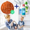 MONTERAL Universal Sponge Cloth for Cleaning is Made from Two