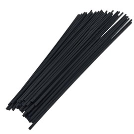 50PCS Black Fiber Reed Diffuser Sticks 12 Inch Long 4mm Diameter Strong Absorption Refill Replacement Reeds for Diffuser Stick Essential Oil Scented Aroma Fragrance Rod for Home Office Spa