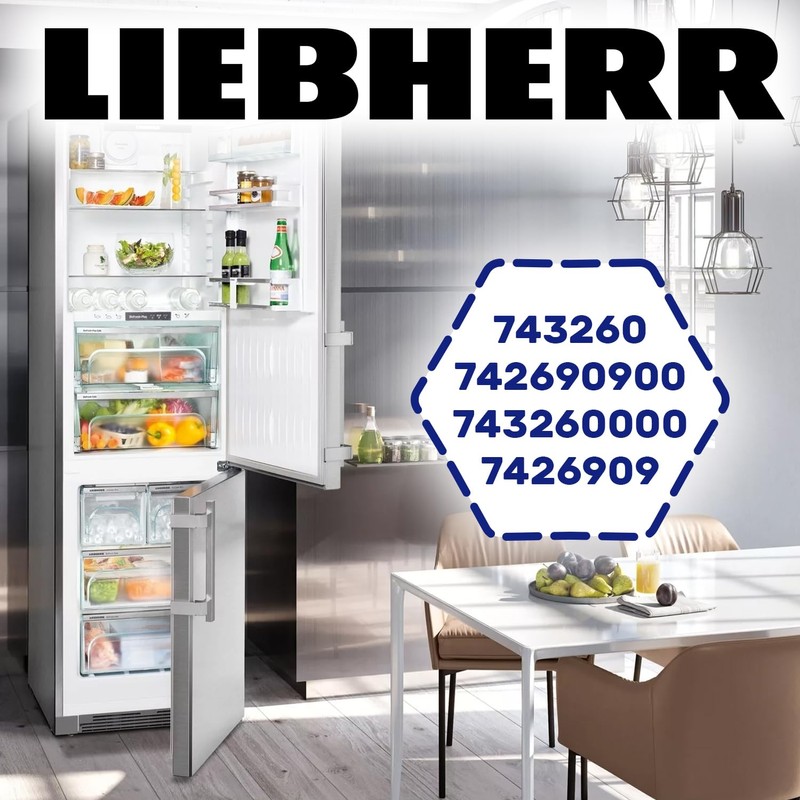 MONTERAL Liebherr Fridge Handle 210 mm x 155 mm with