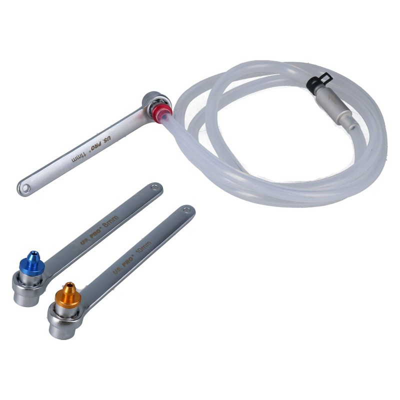 AB Tools-US Pro 3pc 12 Point Brake Clutch Bleeder Bleeding