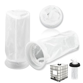 Udbrud Pack of 3 IBC Lid Filter, Replacement Filter Nylon Filter IBC Filter IBC Container Filter Fine Filtration Washable IBC Tank Accessories for IBC Rainwater Tank Aquariums
