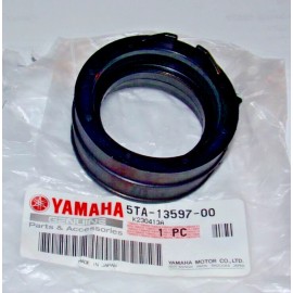 YAMAHA YFZ450 ATV, YZ450F, WR450F CARBURETOR TO HEAD RUBBER INTAKE BOOT, FLANGE