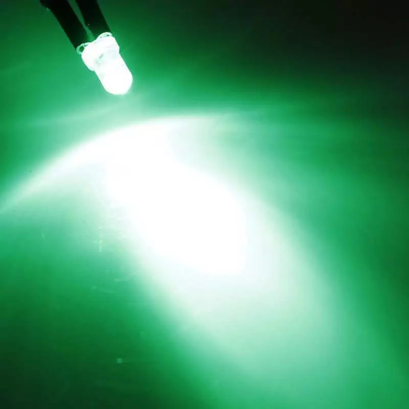 Unbranded/Generic 2x Green LED Light Single Bulb Pre-Wired Light 5-12V