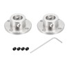 Rebower 11mm Rigid Flange Coupling Connector Motor Coupler (with Screw