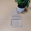 ADERBAKS 4PCS Game Card Storage Box, Clear Plastic UNO Card