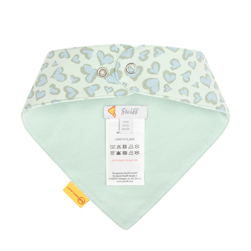 Steiff Baby Girls' Neckerchief Pack of 2, Harbor Gray